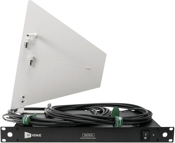 RF Venue Diversity Fin Antenna and DISTRO4 Distribution System Bundle, Action Position Back