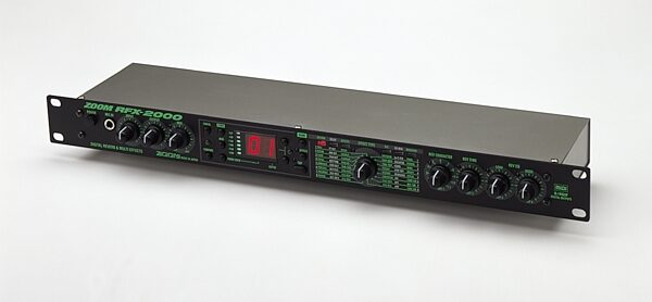 Zoom RFX2000 Rack Reverb, Angle