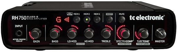 TC Electronic RH750 Bass Amp 2.0 Head (750 Watts), Main