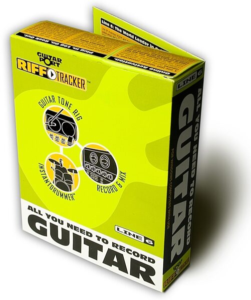 Line 6 GuitarPort RiffTracker Package, Box View