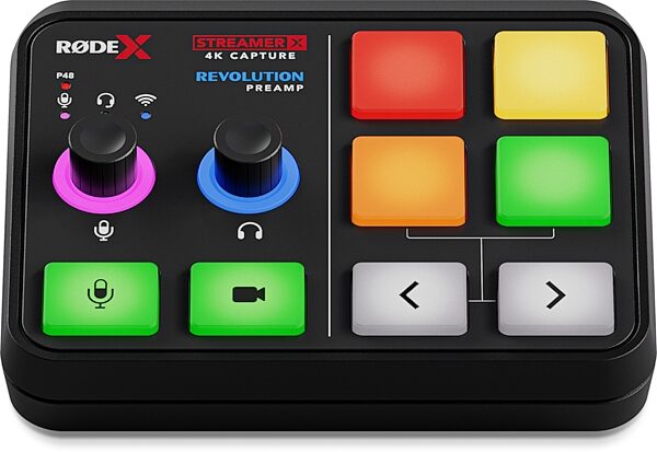 Rode Streamer X Professional Audio Video Interface, New, Action Position Back