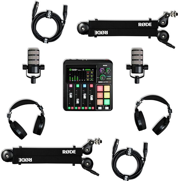 Rode Podcaster Bundle: Two-Person Podcasting Pack, New, Image