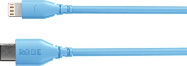 Rode SC21 USB-C to Lightning Accessory Cable, Blue, Action Position Back