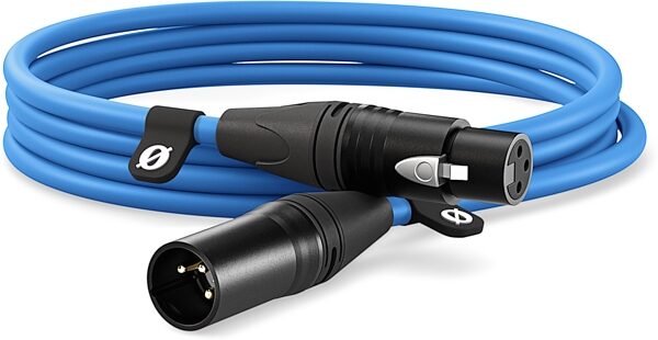 Rode Premium XLR Cable, Blue, 3 meter, Action Position Back
