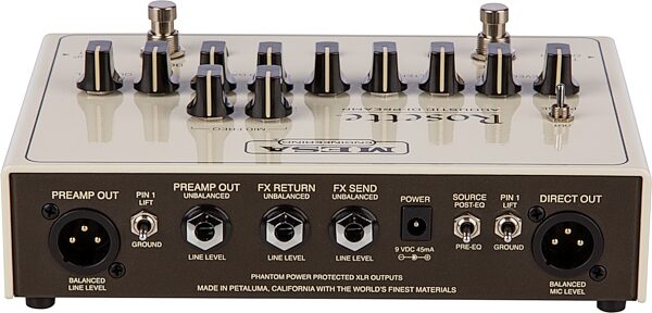 Mesa/Boogie Rosette Acoustic DI-Preamp Pedal, Action Position Back