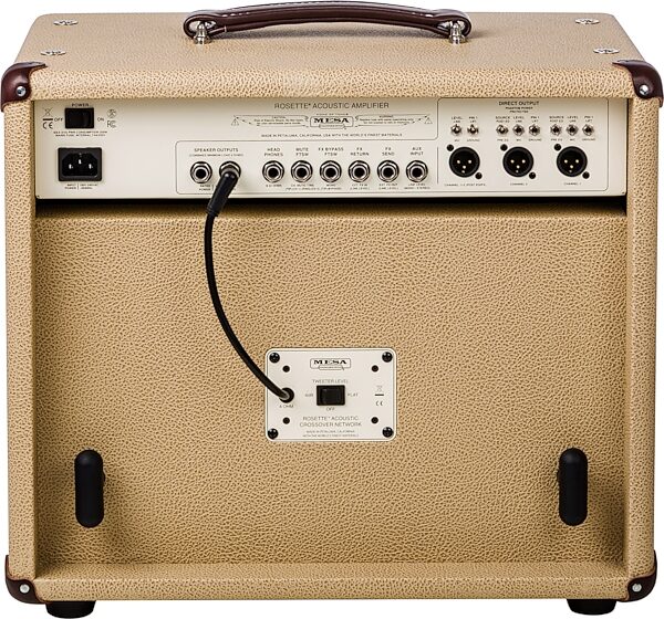 Mesa/Boogie Rosette 300 One Ten Acoustic Combo Amplifier (300 watts, 1x10"), Action Position Back