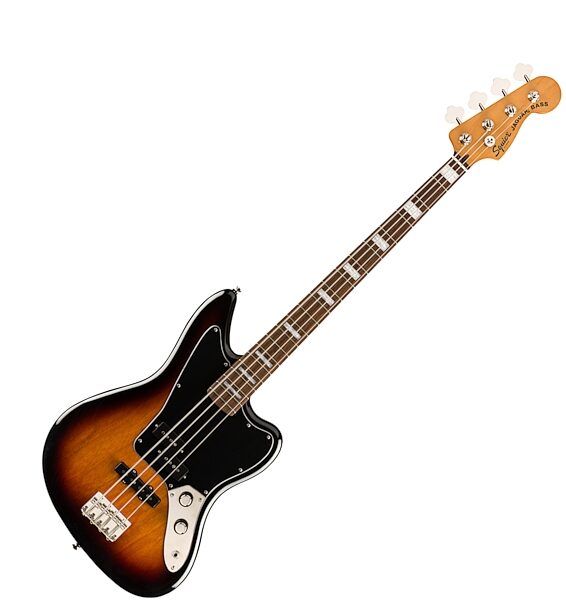 Squier Classic Vibe Jaguar Electric Bass, with Laurel Fingerboard, Action Position Back