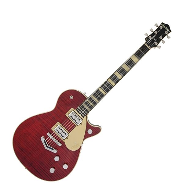 Gretsch G6228FM Players Edition Jet BT Electric Guitar (with Case), Action Position Back