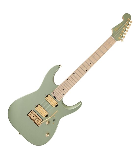 Charvel Vivaldi DK24 7 NOVA Electric Guitar, 7-String, Sage Green, Open Box (Good), Action Position Back