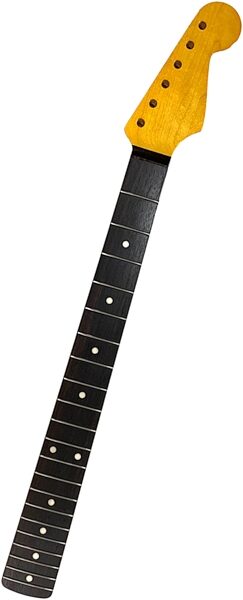 Allparts 21-Fret Rosewood Stratocaster Guitar Neck, New, Action Position Back