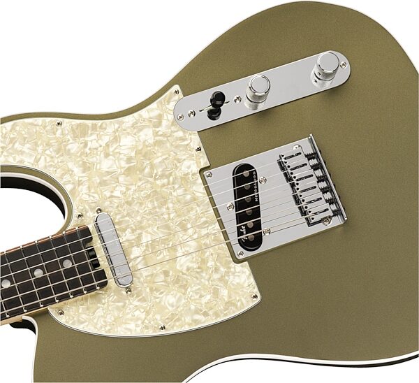 Fender American Elite Telecaster Electric Guitar, Ebony Fingerboard (with Case), Action Position Back