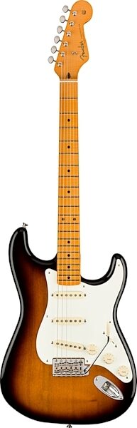 Fender Stories Eric Johnson '54 Virginia Stratocaster Electric Guitar (with Case), Action Position Back
