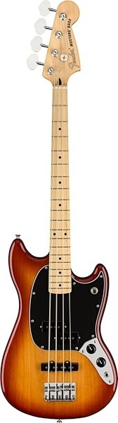 Fender Player Mustang Bass PJ Electric Bass, with Maple Fingerboard, Action Position Back