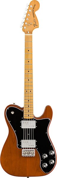 Fender Vintera '70s Telecaster Deluxe Electric Guitar, Maple Fingerboard (with Gig Bag), Action Position Back