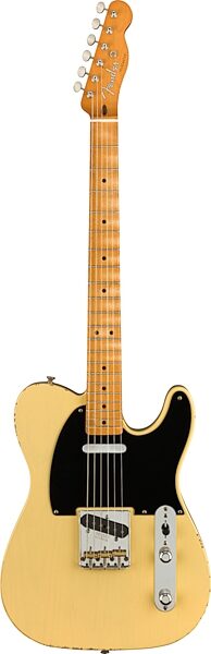 Fender Limited Edition Road Worn '50s Telecaster Electric Guitar, Maple Fingerboard (with Gig Bag), Action Position Back