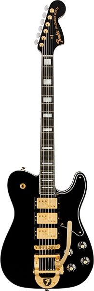 Fender Parallel Universe II Troublemaker Telecaster Deluxe Electric Guitar with Bigsby, Action Position Back