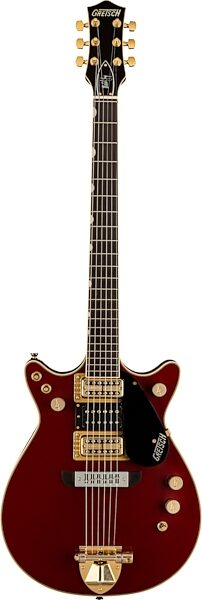 Gretsch G6131-MY-RB Limited Edition Malcolm Young Jet Electric Guitar (with Case), Action Position Back