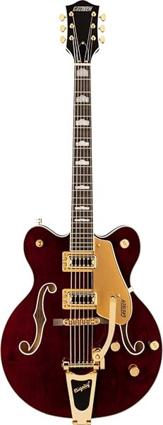 Gretsch G5422TG Electromatic Hollowbody Double Cutaway Electric Guitar, Walnut, USED, Blemished, Action Position Front