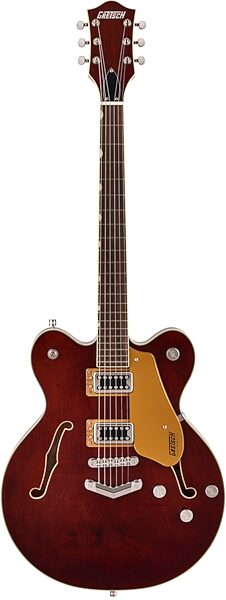 Gretsch G5622 Electromatic Center Block Double-Cut Electric Guitar, Aged Walnut, USED, Warehouse Resealed, Action Position Back