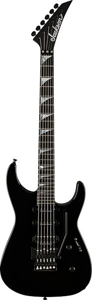 Jackson American Series Soloist SL3 Electric Guitar (with Case), Gloss Black, Open Box (Very Good), Action Position Back