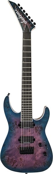 Jackson Pro Series Soloist SL7 HT Hardtail Electric Guitar, 7-String, Action Position Back