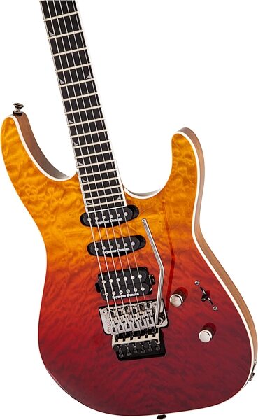 Jackson Pro Series Soloist SL2Q HT MAH Electric Guitar, Ebony Fingerboard, Action Position Back