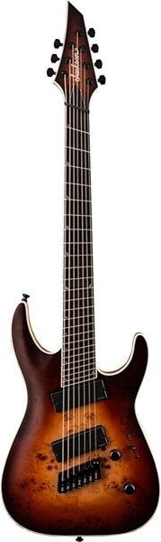 Jackson Concept Series SLAT7P HT MS Electric Guitar, 7-String (with Case), Satin Bourbon Burst, main