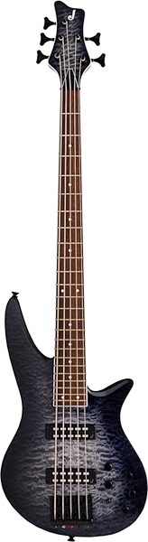 Jackson X Spectra SBXQ V 5 String Bass Guitar, Action Position Back