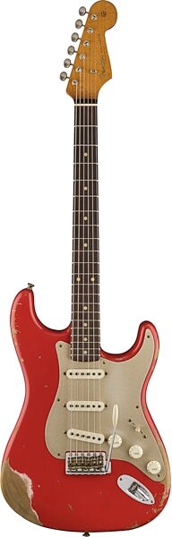 Fender Custom Shop '59 Roasted Heavy Relic Stratocaster Electric Guitar (with Case), Action Position Back