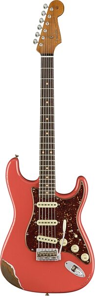 Fender Custom Shop 1960 Heavy Relic Stratocaster Electric Guitar (with Case), Action Position Back