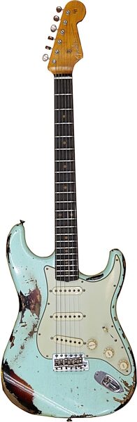 Fender Custom Shop 1962 Heavy Relic Stratocaster Electric Guitar, with Rosewood Fingerboard (with Case), Action Position Back