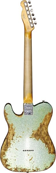 Fender Custom Shop '63 S Heavy Relic Telecaster Electric Guitar (with Case), Action Position Back