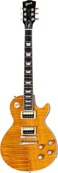 Gibson Axe Heaven Mini Replica Guitars, Slash Les Paul Standard Amber, Action Position Back
