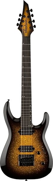 Jackson Pro Plus DK Modern EVTN7 7-String Electric Guitar (with Gig Bag), Gold Spark, USED, Blemished, Action Position Back