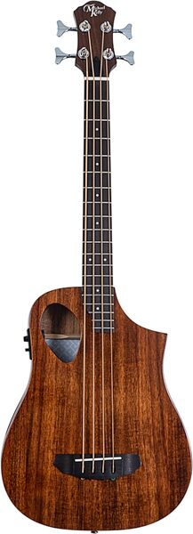Michael Kelly Sojourn Port Travel Acoustic-Electric Bass Guitar Ovangkol Fingerboard, Action Position Back