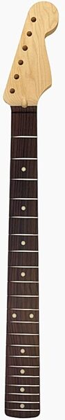 Allparts 21-Fret Rosewood Stratocaster Neck, SRO-C-MOD, Action Position Back