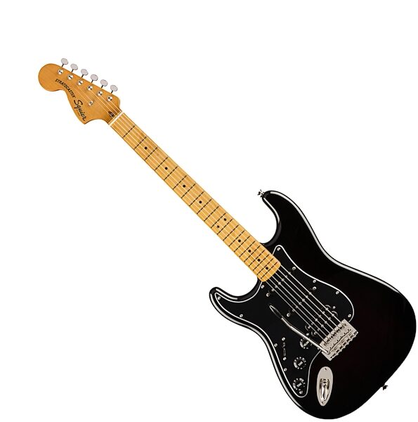 Squier Classic Vibe '70s Stratocaster HSS Electric Guitar, Maple Fingerboard, Left-Handed, Action Position Back