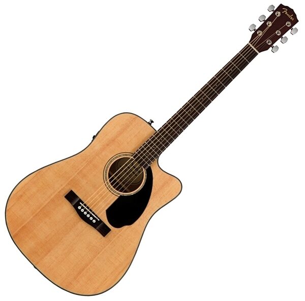 Fender CD-60SCE Acoustic-Electric Guitar, Main