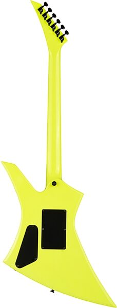 Jackson X Series Kelly KEXM Electric Guitar, with Maple Fingerboard, Neon Yellow, Action Position Back