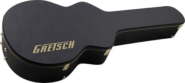 Gretsch G6241FT Economy Flat Hollowbody Electric Guitar Case, New, Angle