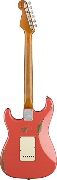 Fender Custom Shop 1960 Heavy Relic Stratocaster Electric Guitar (with Case), Action Position Back