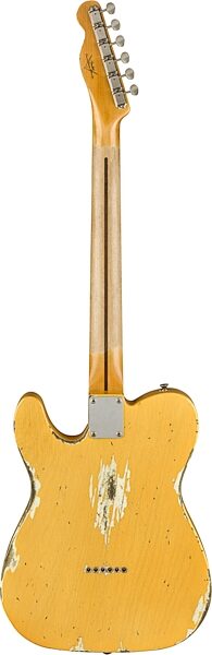 Fender Custom Shop 1952 Heavy Relic Telecaster Electric Guitar, with Maple Fingerboard (with Case), Action Position Back