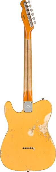 Fender Custom Shop Limited Edition 70th Anniversary Broadcaster Heavy Relic Electric Guitar (with Case), Action Position Back