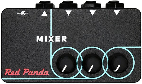 Red Panda Bit Mixer 3-Channel Pedalboard Mixer, Action Position Back