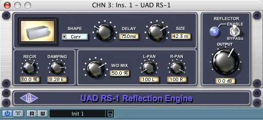 Universal Audio UAD1 Ultra Pak DSP Card (Macintosh and Windows), RS-1