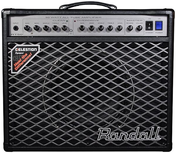 Randall RT50C Guitar Combo Amplifier (50 Watts, 1x12"), Main