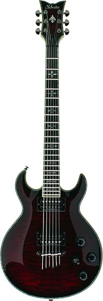 Schecter S1 Elite Electric Guitar, Black Cherry