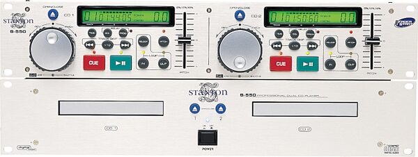 Stanton S550 Dual CD Player, Main