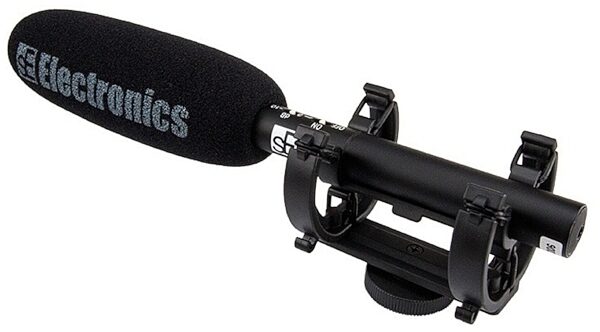 sE Electronics ProMic Laser Camera Condenser Shotgun Microphone, Rear Angle