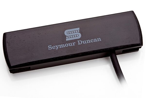 Seymour Duncan SA3SC Woody SC Acoustic Guitar Pickup, Black, Black